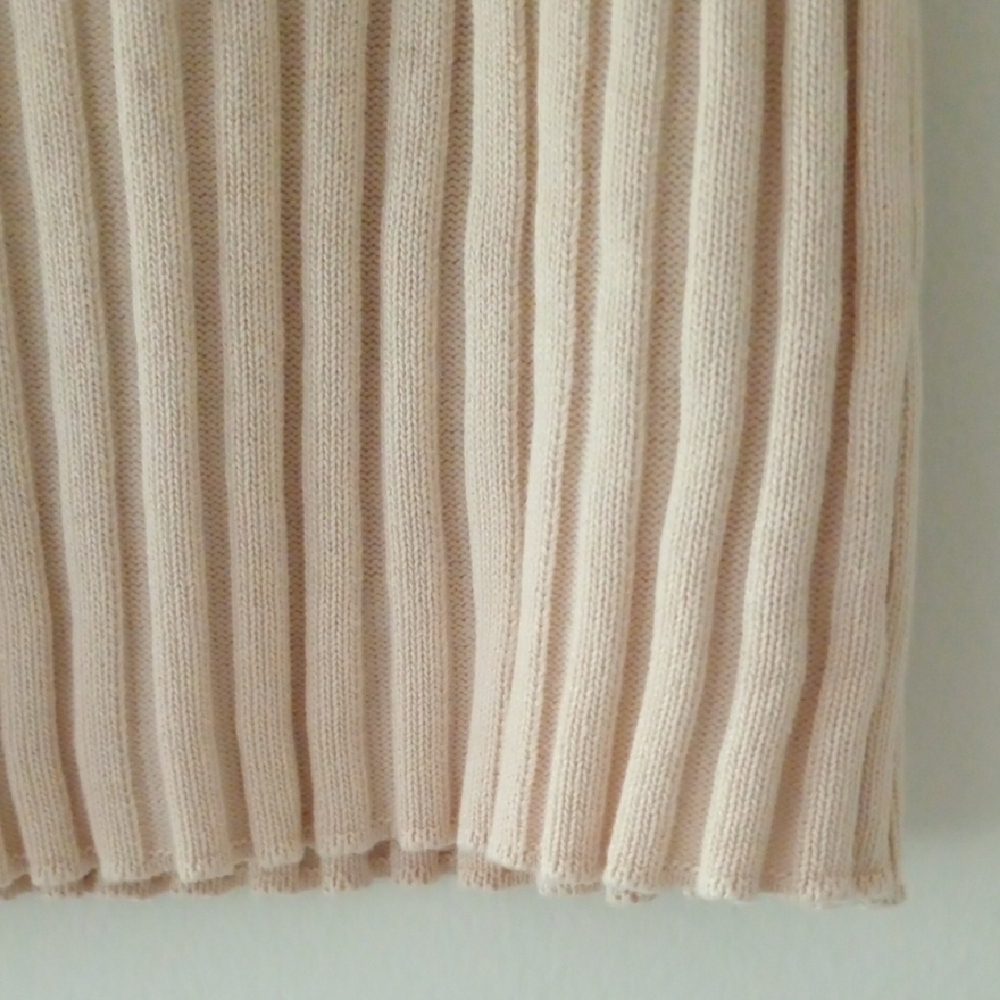 Cream Ribbed Tank Top - Picture 3 of 3